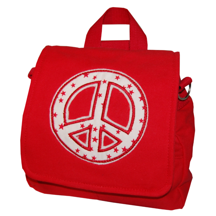 Schultertasche Peace von Lieblingsstücke