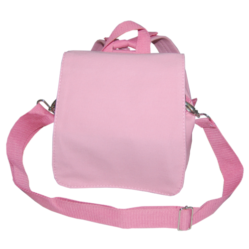 Canvasruck rosa Taschenrohling zum Gestalten von Lieblingsstücke 4330